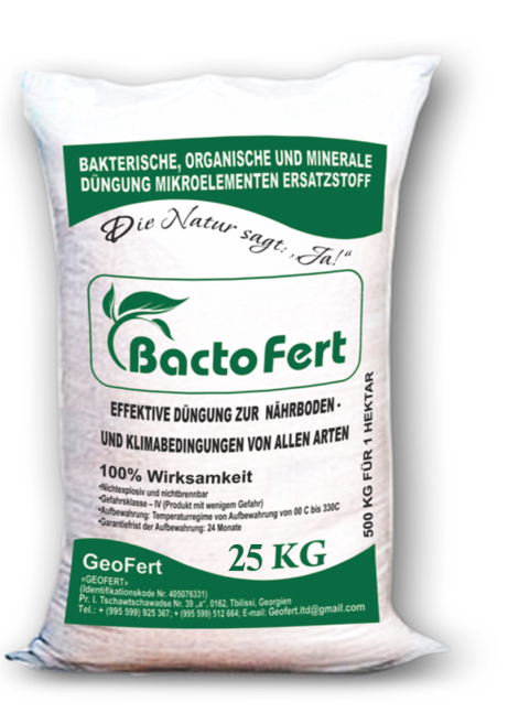 Bactofert 25 kg.